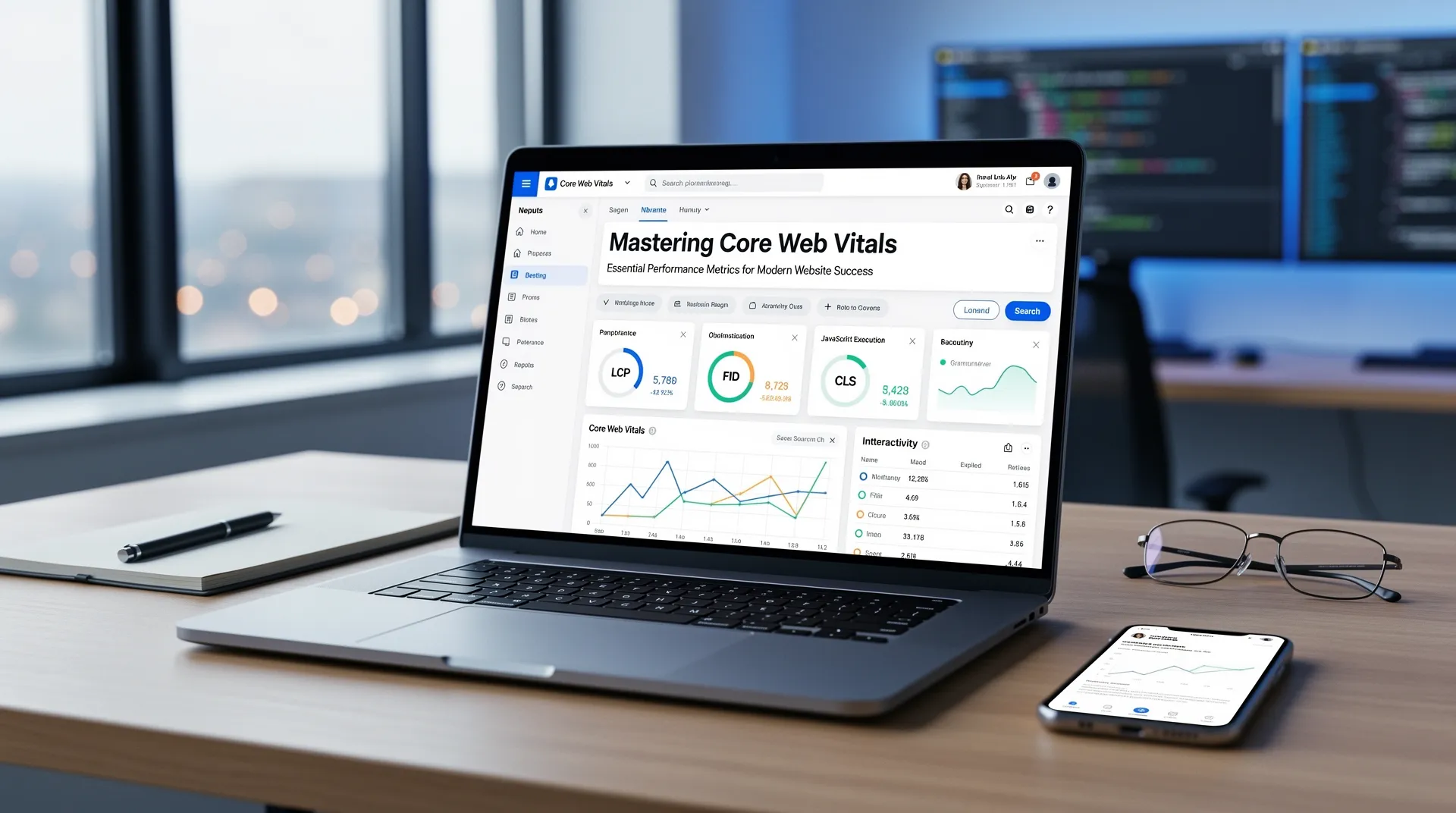 Mastering Core Web Vitals: Essential Performance Metrics for Modern Website Success - illustration