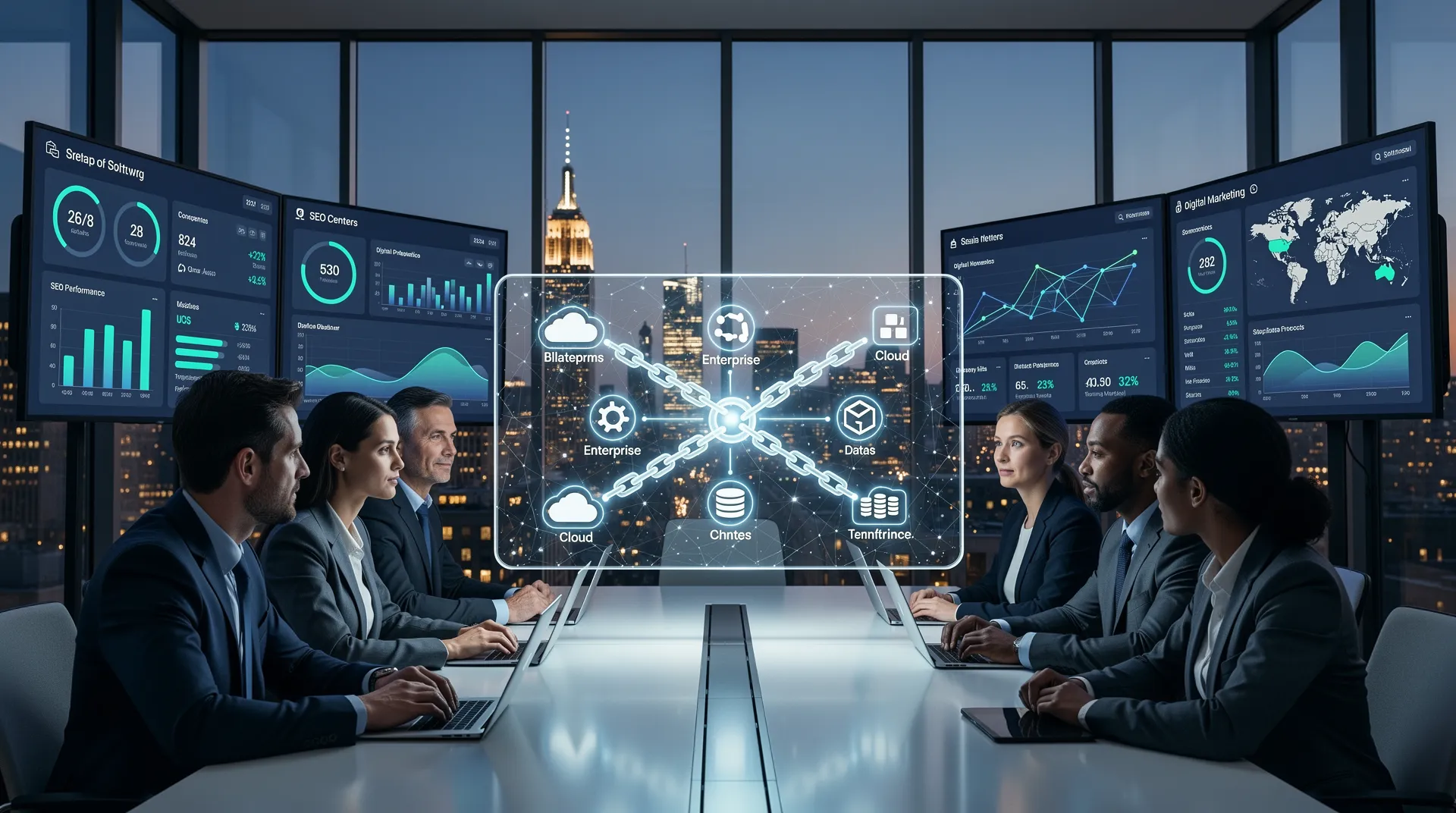 Essential Blockchain Developments Shaping the Future of Business in 2024 - illustration