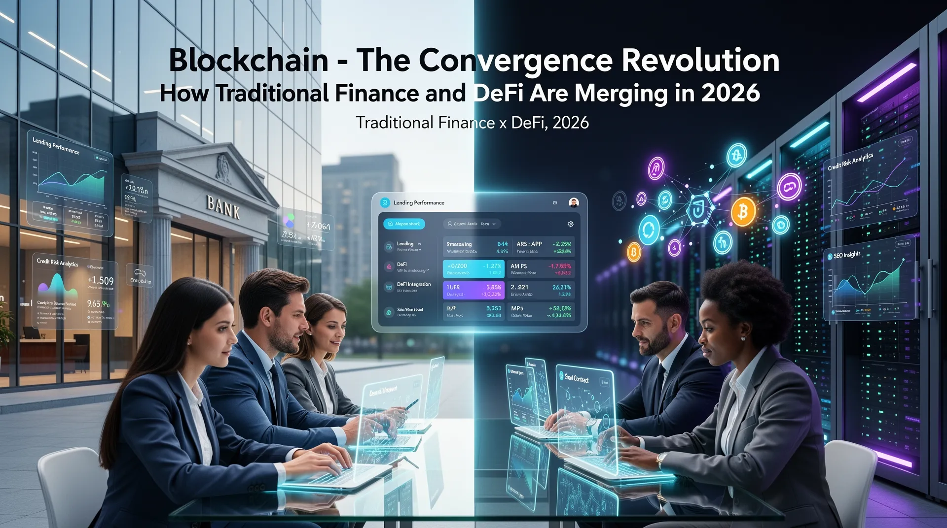 The Convergence Revolution: How Traditional Finance and DeFi Are Merging in 2026 - illustration
