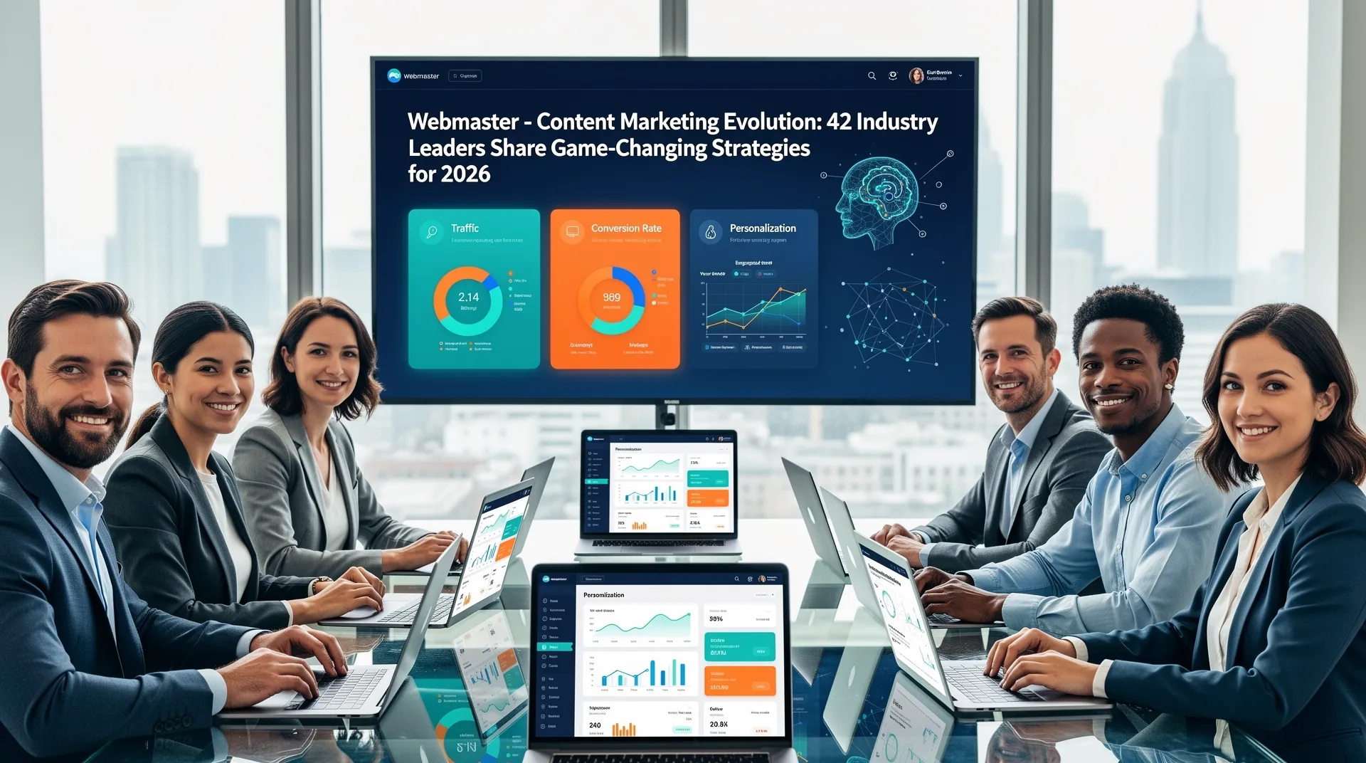 Content Marketing Evolution: 42 Industry Leaders Share Game-Changing Strategies for 2026 - illustration