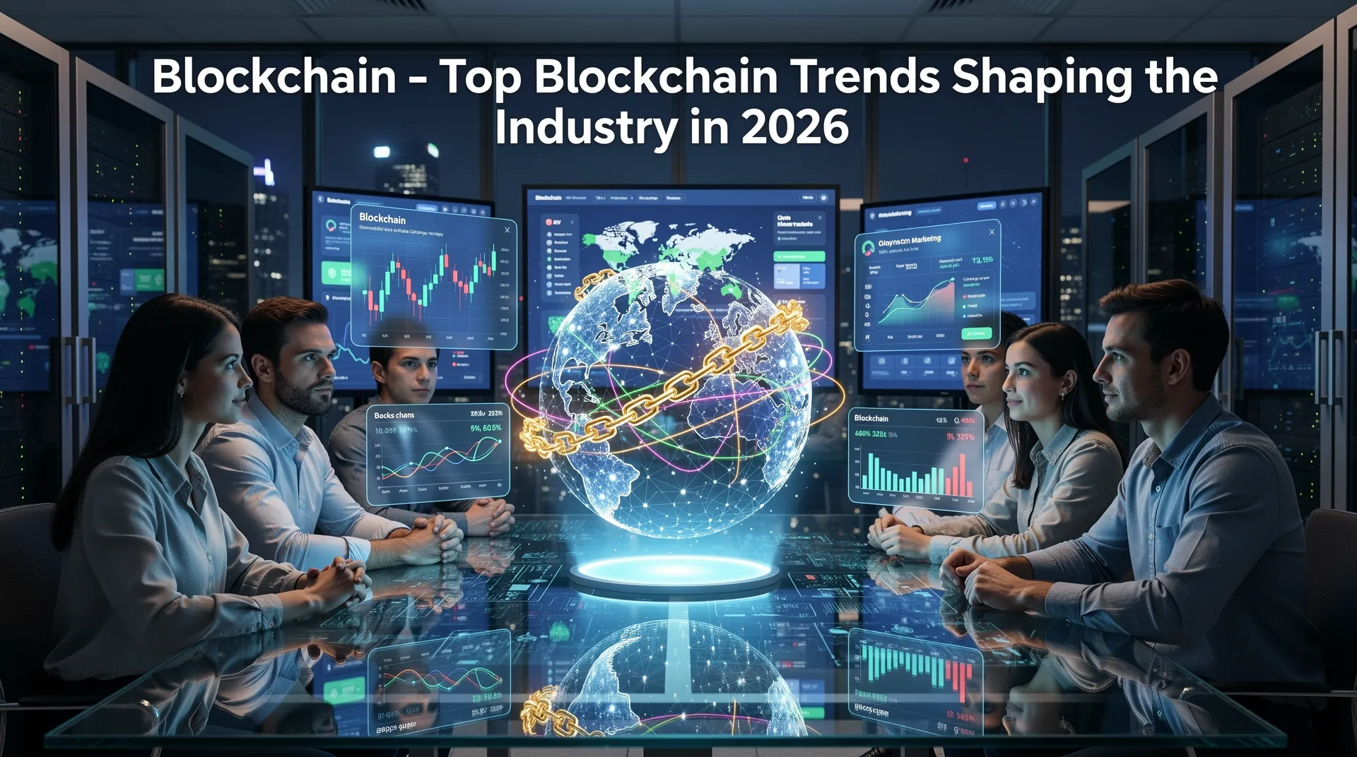 Top Blockchain Trends Shaping the Industry in 2026 - illustration