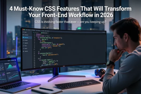 4 Must-Know CSS Features That Will Transform Your Front-End Workflow in 2026