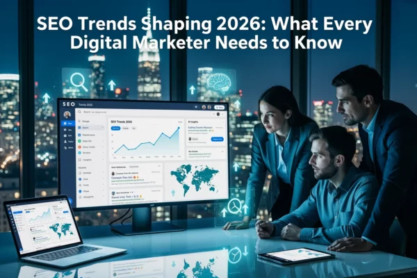SEO Trends Shaping 2026: What Every Digital Marketer Needs to Know