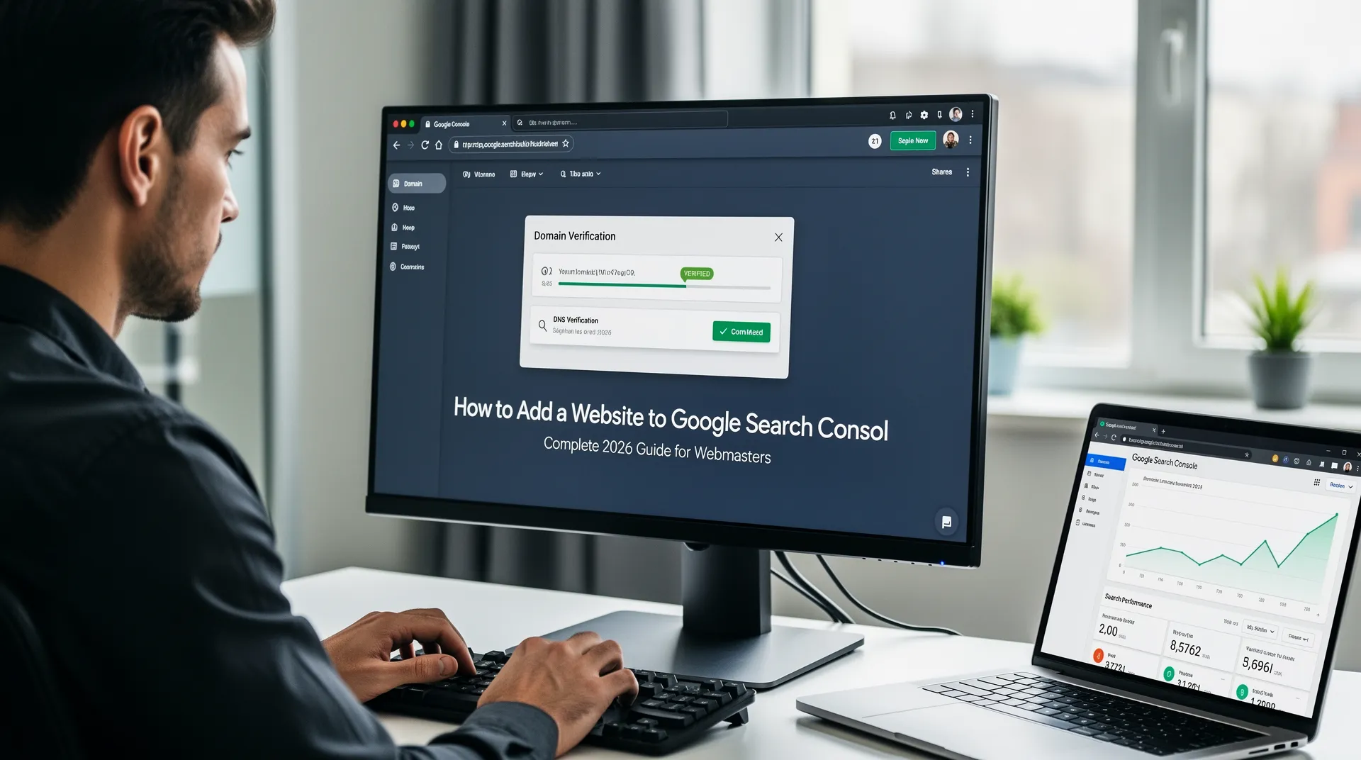 How to Add a Website to Google Search Console: A Complete 2026 Guide for Webmasters - illustration