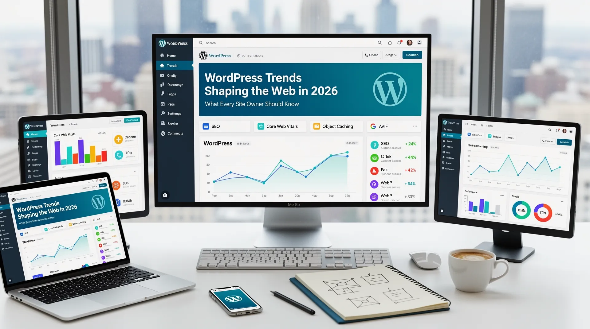 WordPress Trends Shaping the Web in 2026: What Every Site Owner Should Know - illustration
