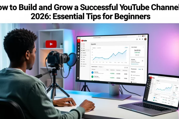 How to Build and Grow a Successful YouTube Channel in 2026: Essential Tips for Beginners